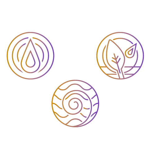 Three Doshas, Vata, Pitta, Kapha